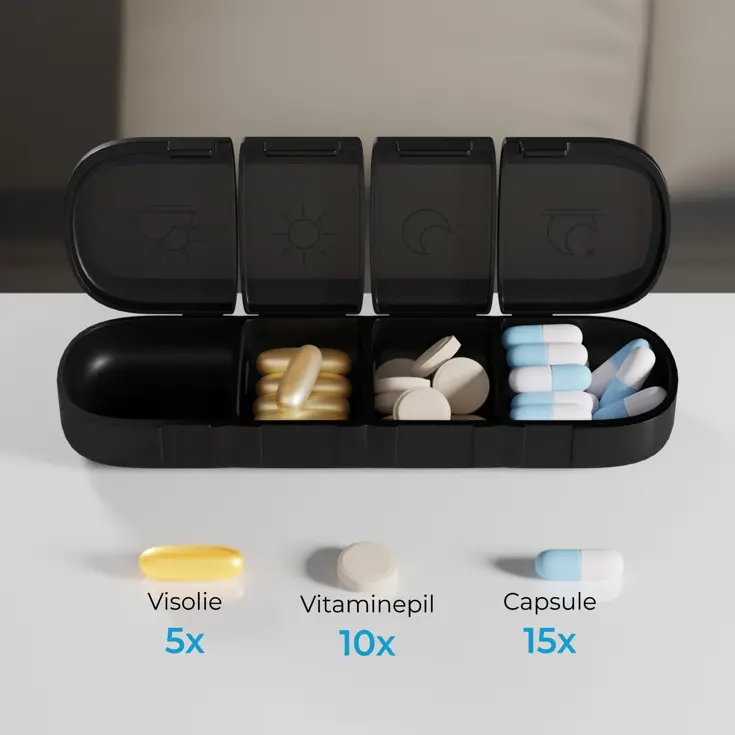 GEASY Pillendoos 7 Dagen – 4 Vakken