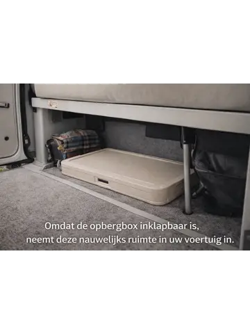 Opbergbox Opvouwbaar 55 Liter Beige