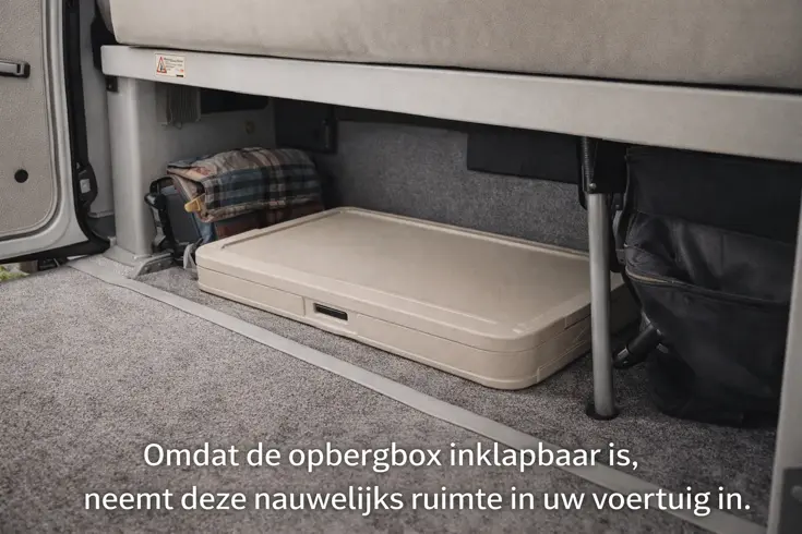 Opbergbox Opvouwbaar 55 Liter Beige
