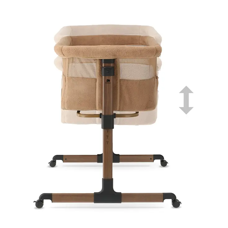 Snoozy Teddy Co Sleeper - Verstelbaar frame