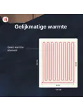 Elektrische Bovendeken XL - 160x120 cm
