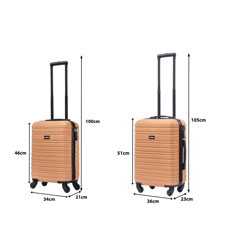 Kofferset 4 delige ABS 29 39 74 en 95L TSA-slot