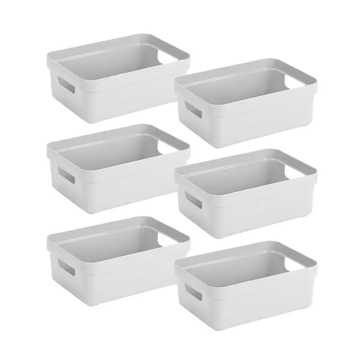 Sigma home - Opbergbox - 9L - 6-delig