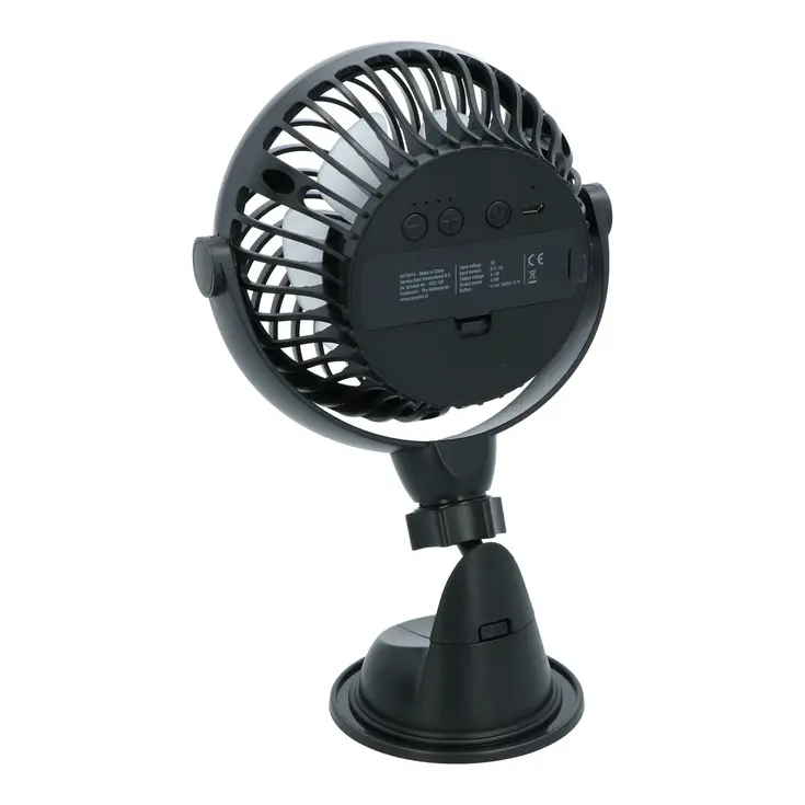 USB Ventilator met Zuignap 12cm voor Koeling
