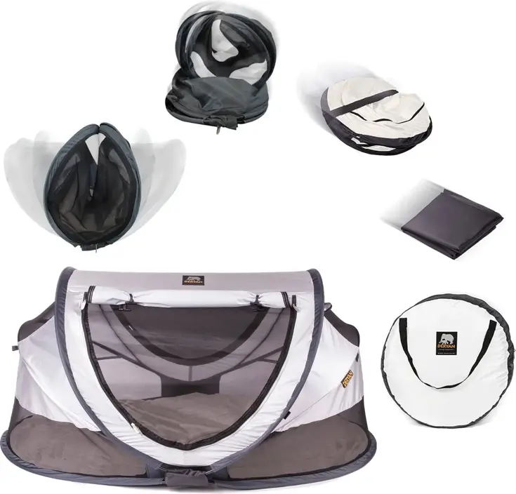 Peuter luxe campingbedje - Zelfopblaasbare matras