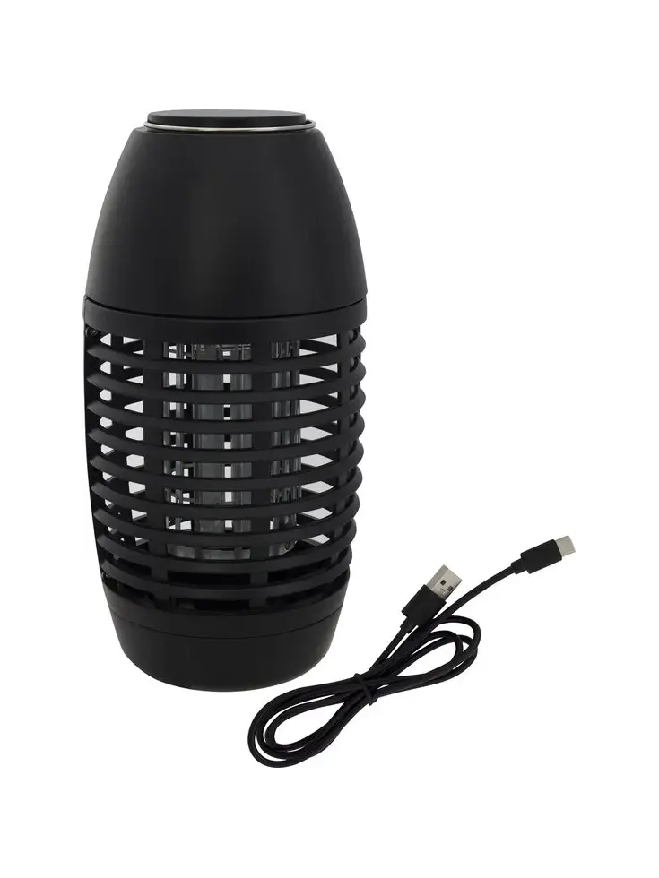 Muggenlamp Oplaadbaar Zwart