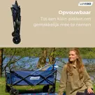 Luvego - Opvouwbare Bolderkar - 80KG Draagkracht