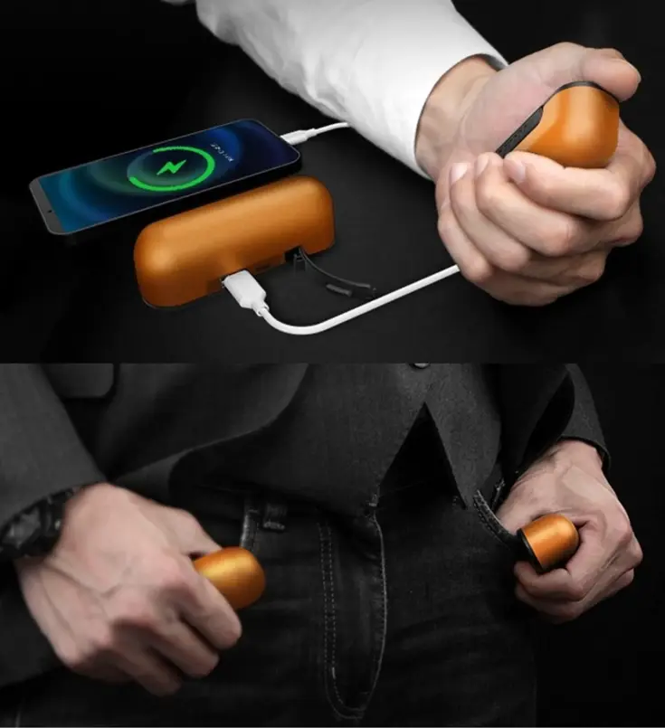 Herbruikbare Handwarmers met Powerbank