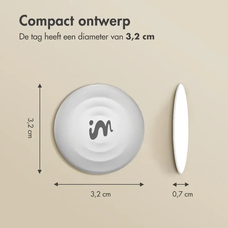 2x Bluetooth Tracker geschikt voor iOS