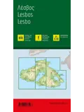 Wegenkaart Lesbos