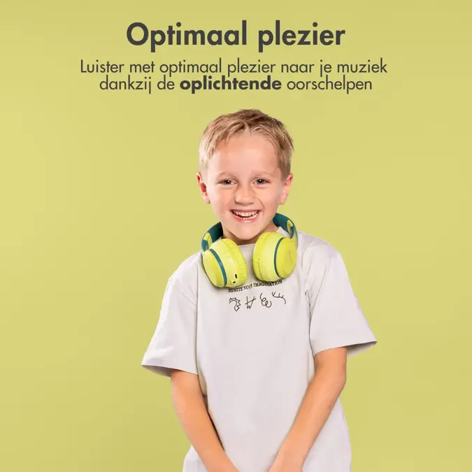Kinder Koptelefoon met LED verlichting