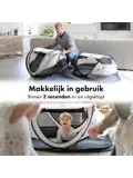 Peuter luxe campingbedje - Zelfopblaasbare matras