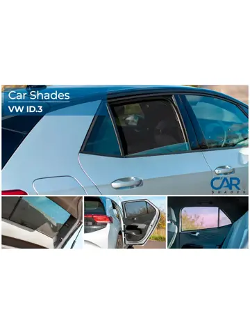 Volkswagen ID.3 2020 & Cupra Born 2021 - Zonneschermen achterportieren - Car Shades