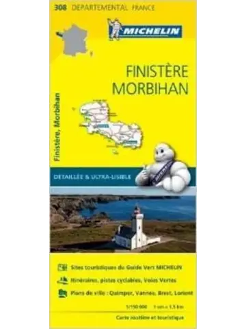 Wegenkaart Local 308 Finistere