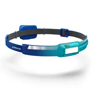 BioLite Dash 450 Hoofdlamp – Oplaadbaar blauw