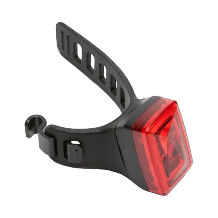 Compact USB oplaadbaar LED achterlicht 12 lumen