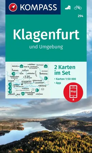 Kompass WK294 Klagenfurt und Umgebung