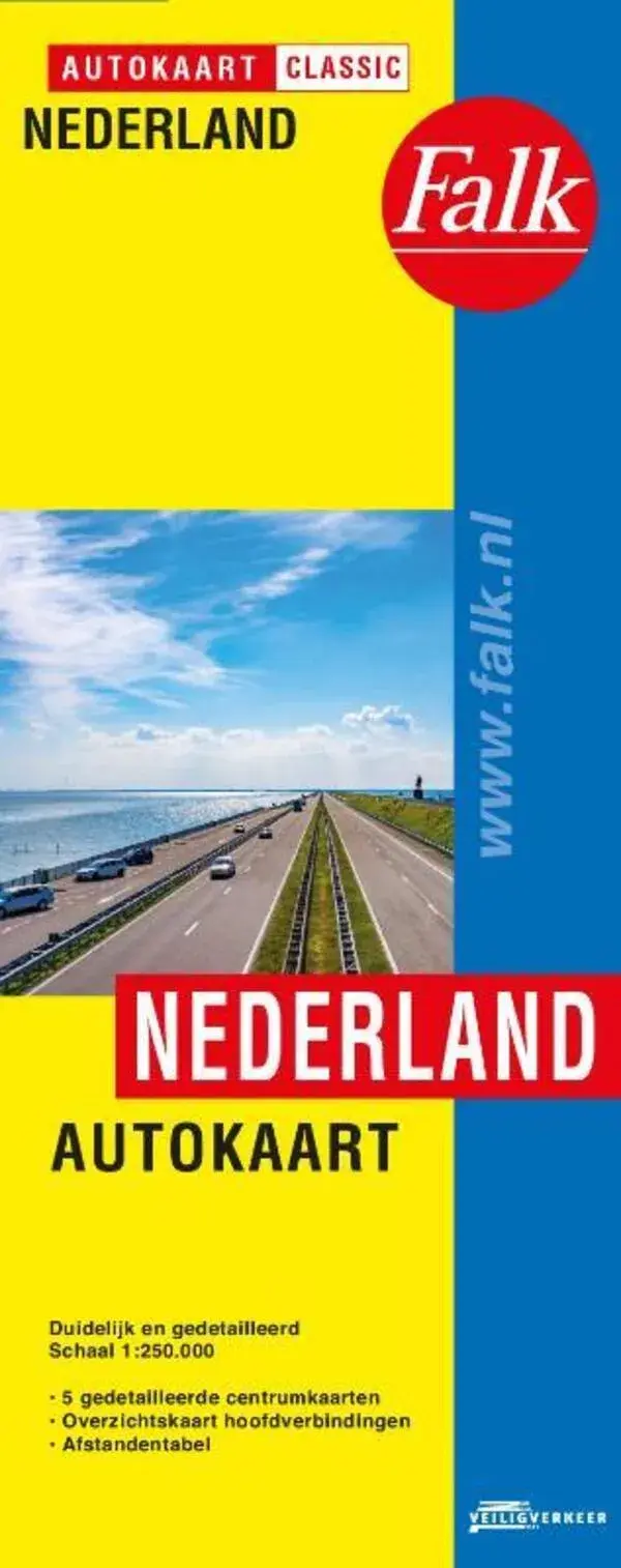 Autokaart Nederland Classic