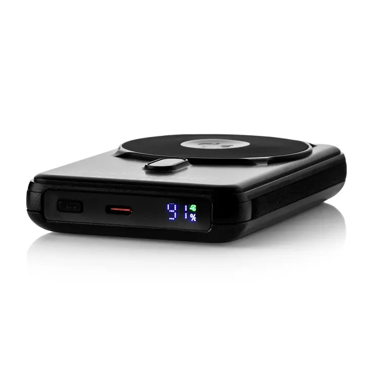 NovaMag Qi2 Powerbank 10.000mAh — Zwart