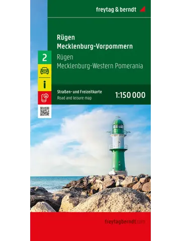 Wegenkaart Duitsland 02 Rügen Meckelenburg