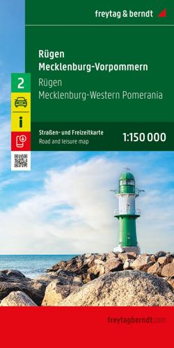 Wegenkaart Duitsland 02 Rügen Meckelenburg