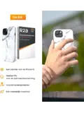 R2B iPhone 15 Hoesje Marmer + Screenprotector