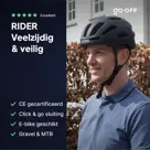 GO-OFF RIDER fietshelm lichtgewicht
