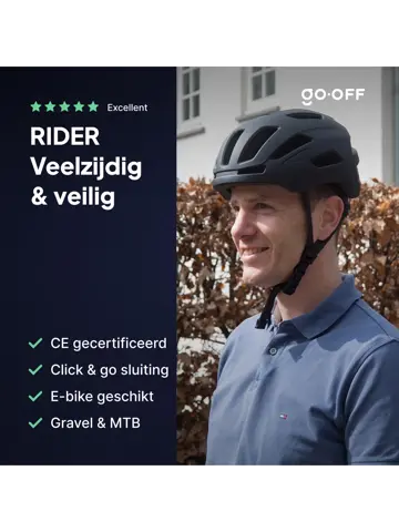 RIDER fietshelm lichtgewicht