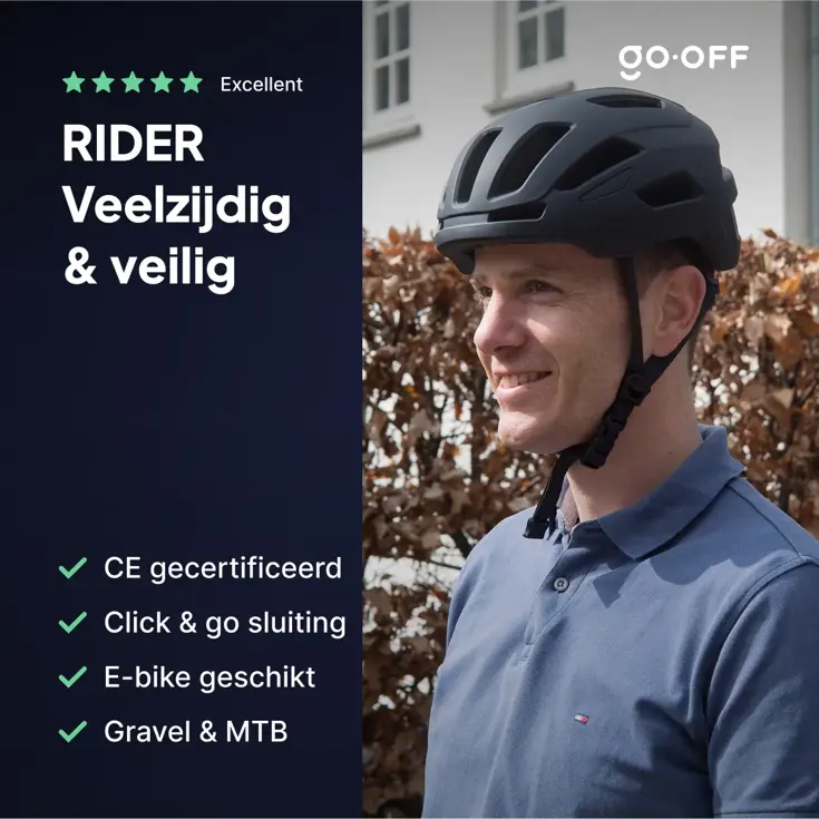 RIDER fietshelm lichtgewicht