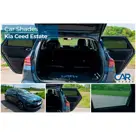 Kia Cee'd (CD) SW Wagon 2018 - Zonneschermen achterportieren - Car Shades