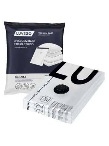 Luvego - Vacuümzakken voor Kleding - 2-Pack