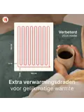 Elektrische Bovendeken XXL - 180x160 cm