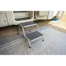 Stalen opstapje voor caravan en camper