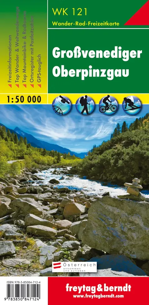 Wandelkaart WK121 Grossvenediger