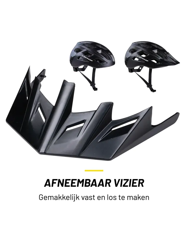 Fietshelm - Mountainbike Helm - Zwart