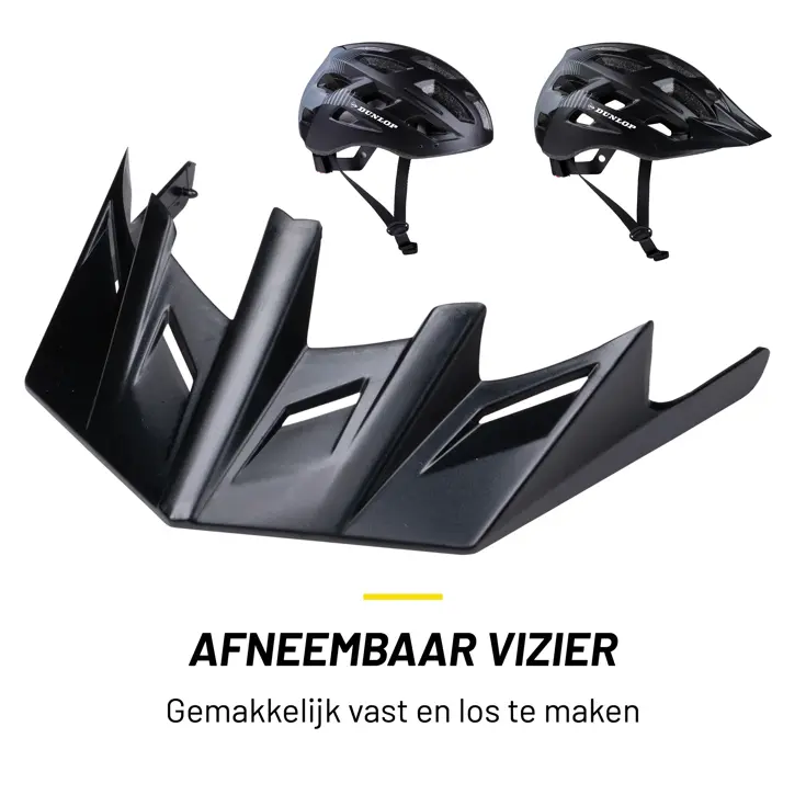 Fietshelm - Mountainbike Helm - Zwart