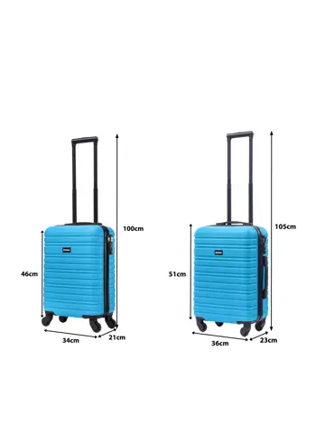 Kofferset 4 delige ABS 29 39 74 en 95L TSA-slot