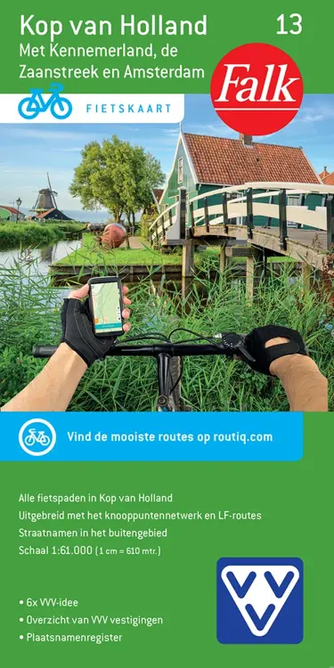 VVV Fietskaart 13 Kop van Holland