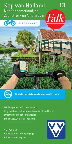 VVV Fietskaart 13 Kop van Holland