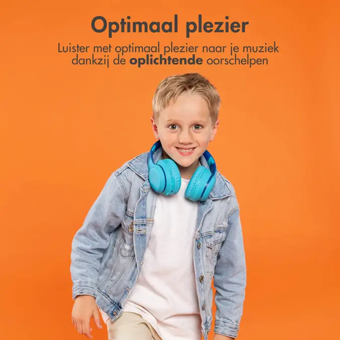 imoshion Kinder Koptelefoon LED - Blauw