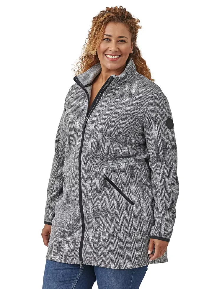 Bella- Fleece Vest Dames - Plus Size