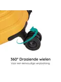 Reiskoffer L ABS 95L met TSA-slot en 360° wielen