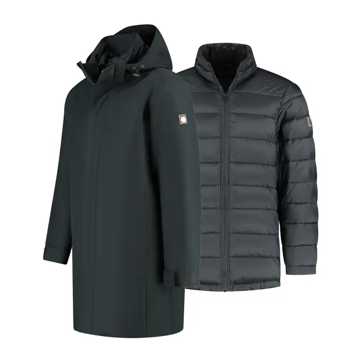 Travelin Hoyt Heren 3-in-1 Parka - Waterdicht