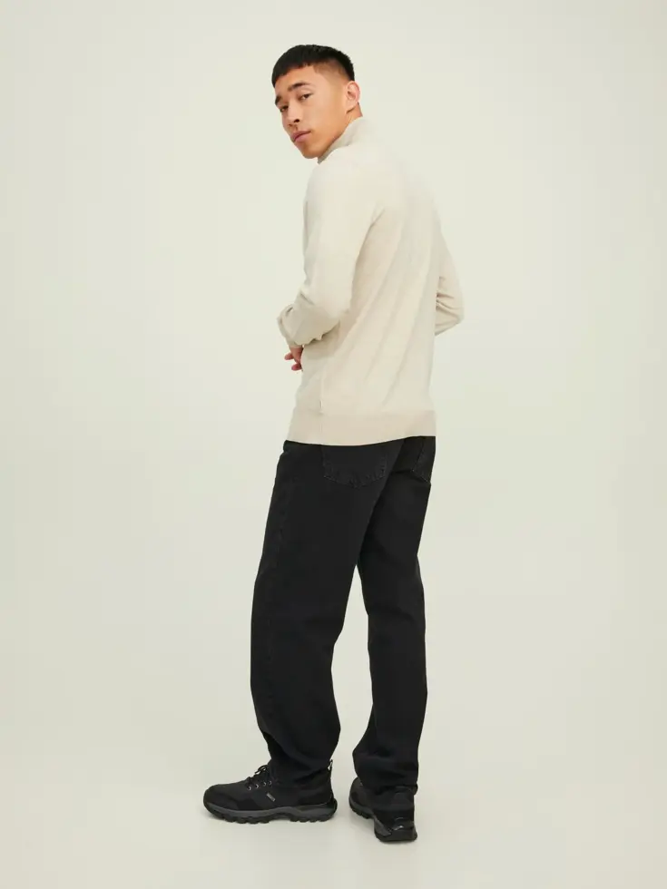 Heren Emil Knit Half Zip