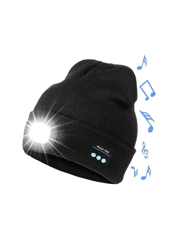 Fedec muts met LED en bluetooth