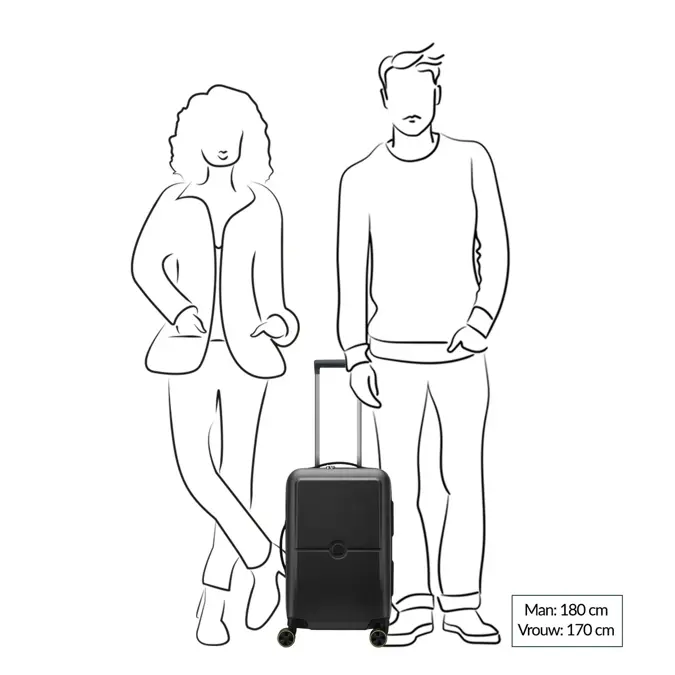 Delsey Turenne 2.0 koffer / 36 L