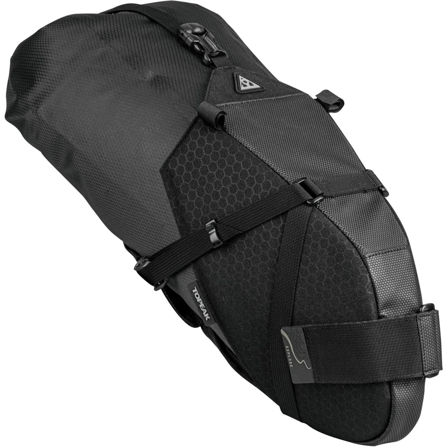 Topeak  zadeltas Backloader X 10L black  Zwart main product image