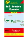 Wegenkaart Bali - Lombok - Komodo
