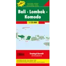 Wegenkaart Bali - Lombok - Komodo
