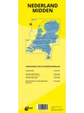 ANWB Wegenkaart Nederland Midden